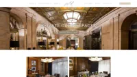 Marble Room Spaces Page Design
